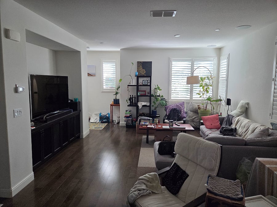 Second floor living room