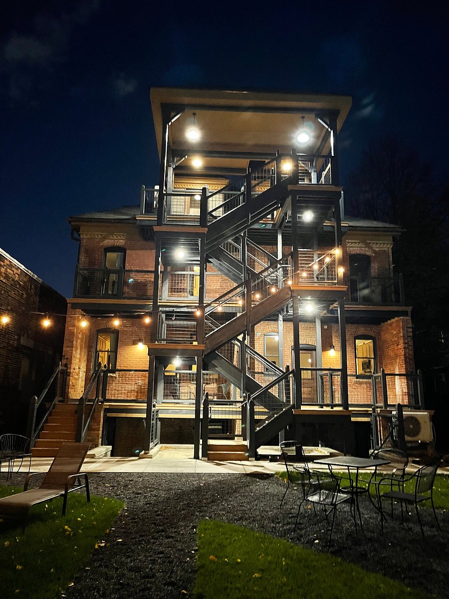 Well-lit exterior.
