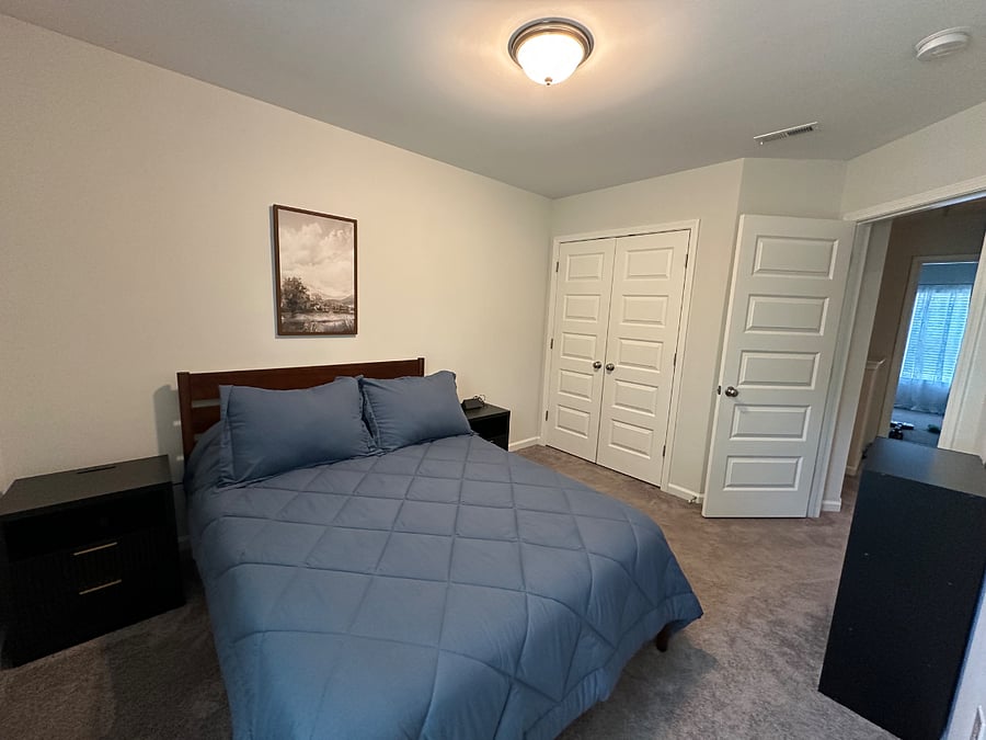 Second Bedroom with Full Bed - View 3