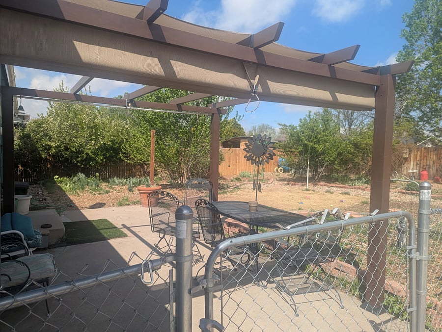 Back yard