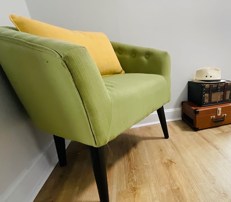Hallway upstairs. Nice sitting area. Art work around.  next to each room upstairs with window in hallway for extra light.  Dual thermostat. The first suitcase. is a record player.  Currently getting it restored. 