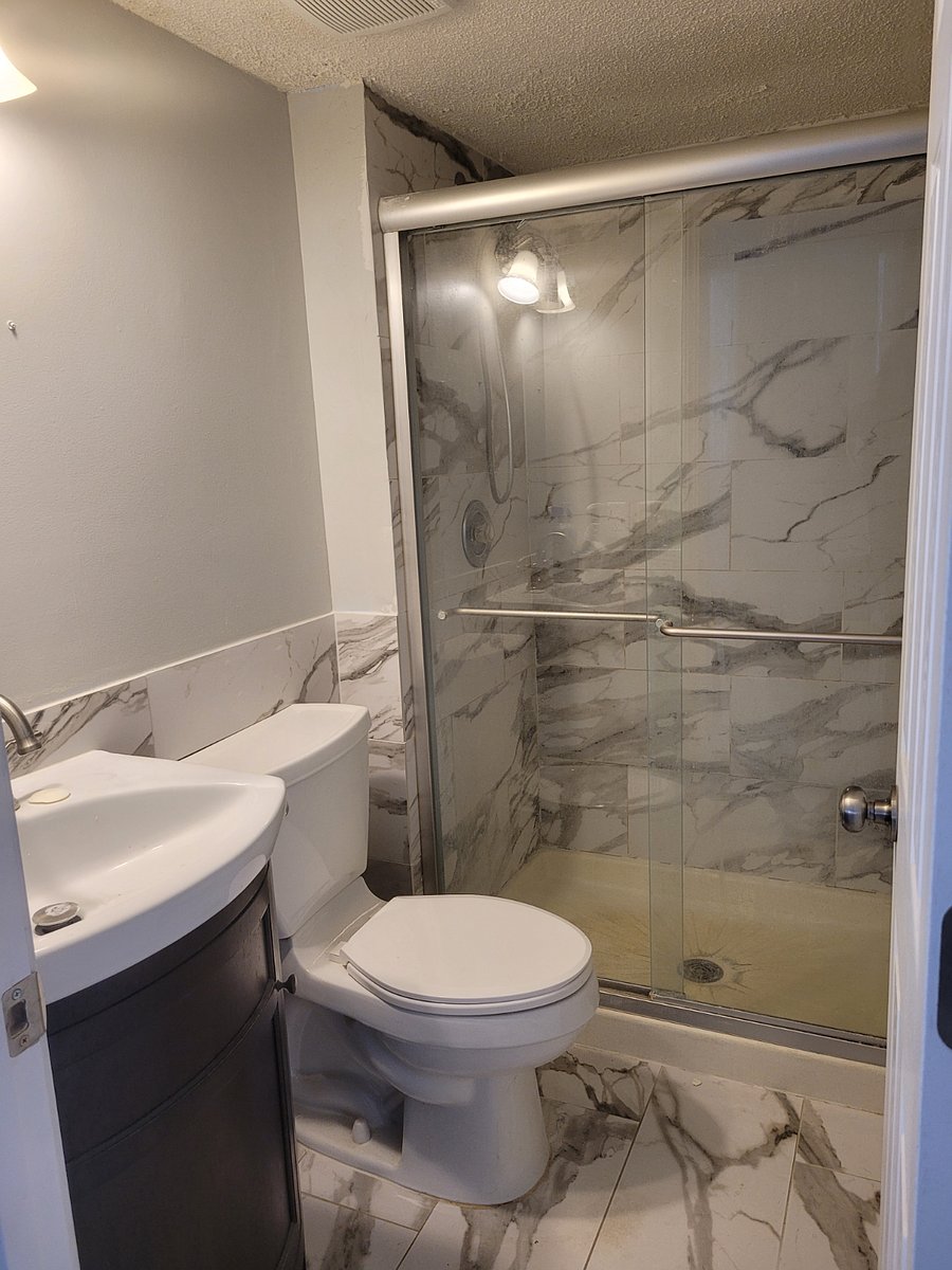 lower level bathroom