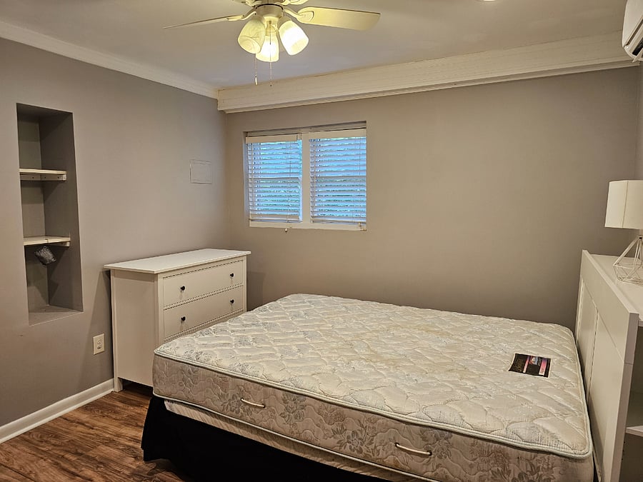 Bedroom with dresser