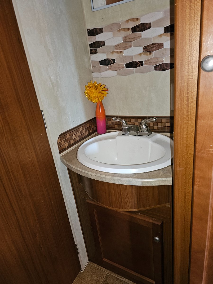 Sink and Medicine Cabinet