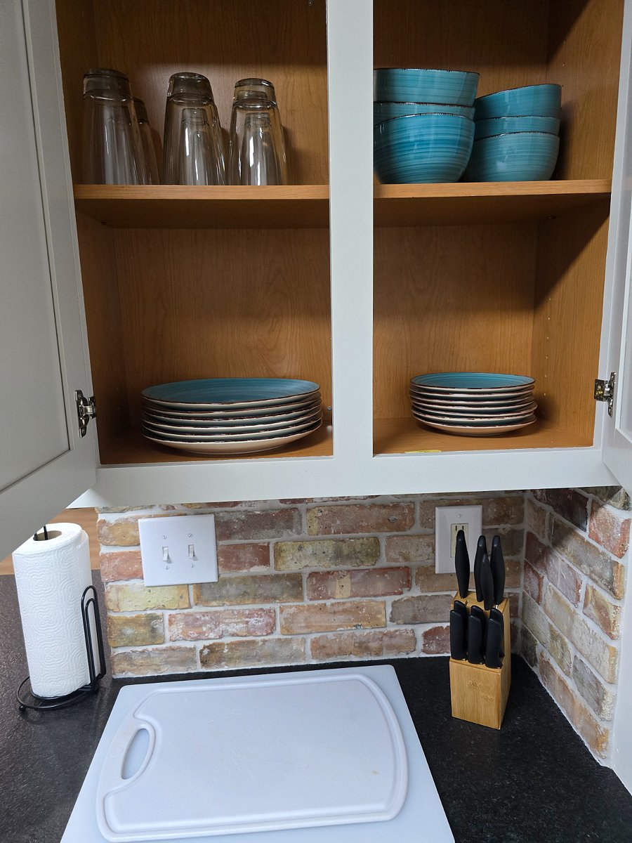 Fully Furnished Kitchen Dishes (baking pans furnished, not pictured)