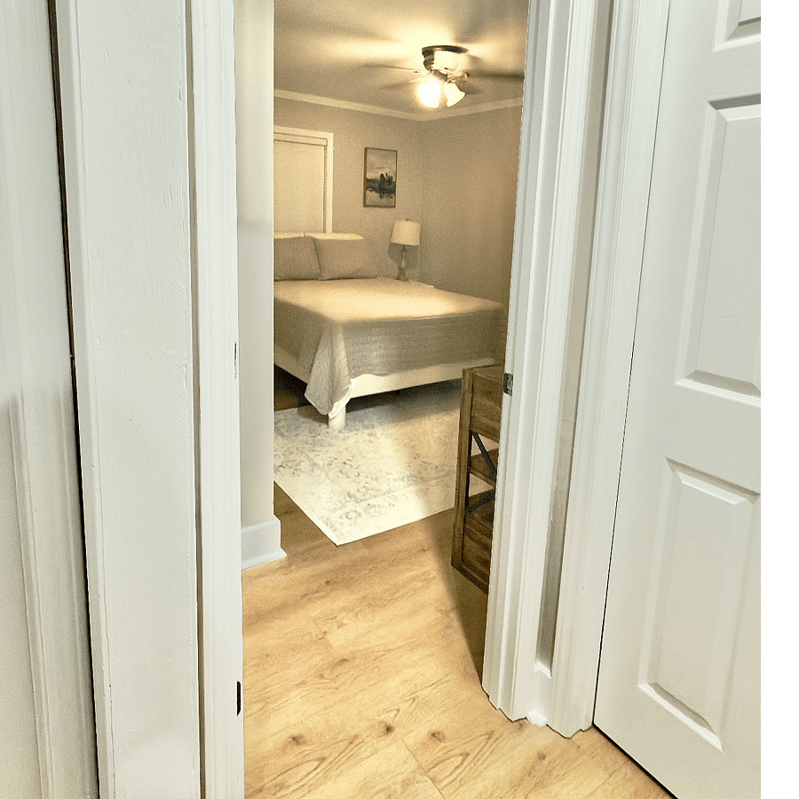 View from hallway into room two.