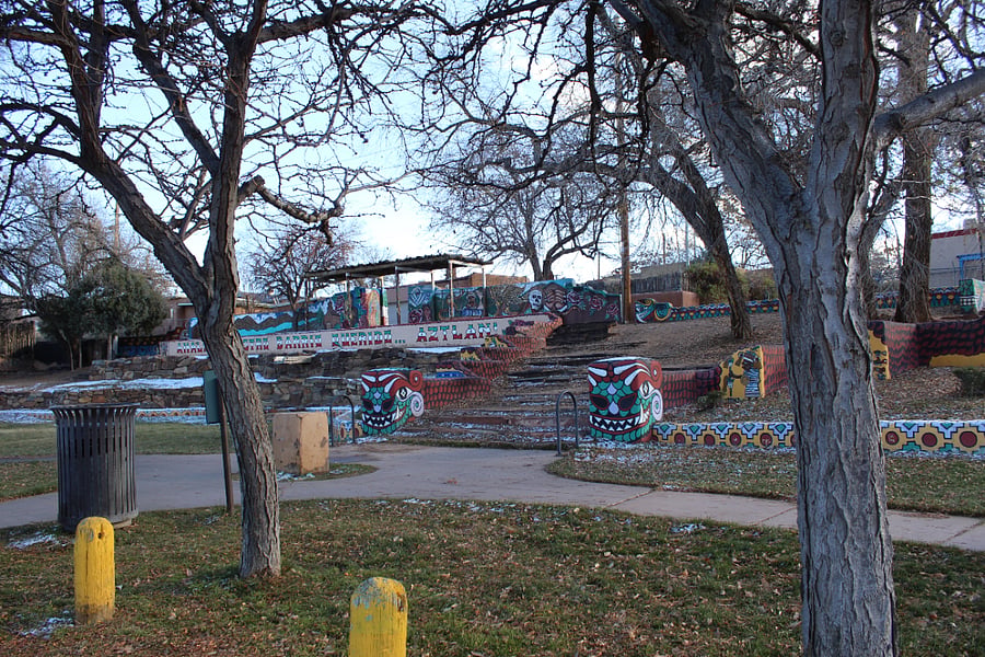 Footbridge park, 3 doors down from condo