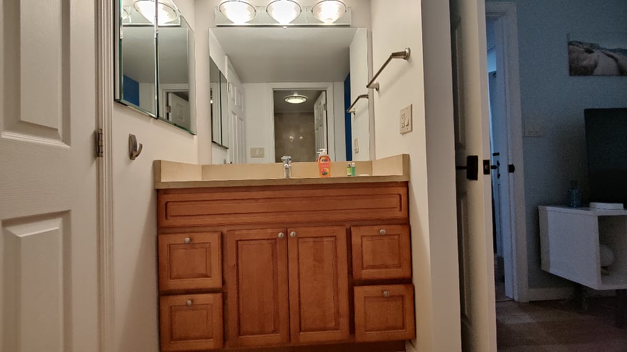 Master bath sink