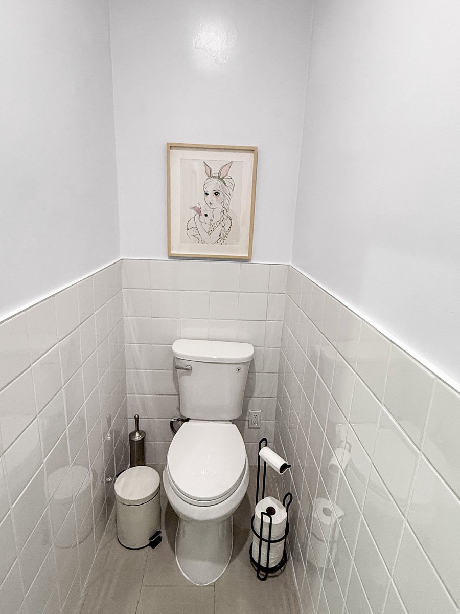 Half bath downstairs 