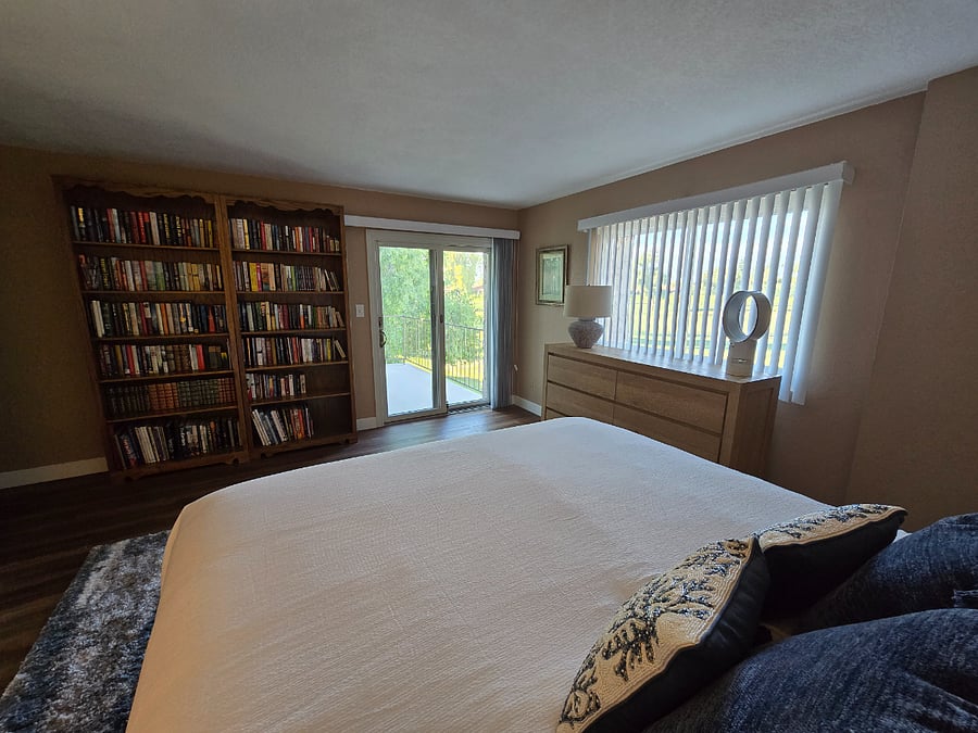 Large collection of books available for pleasure reading