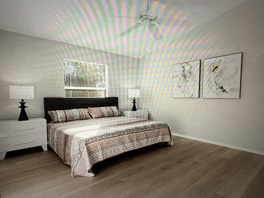 King bed