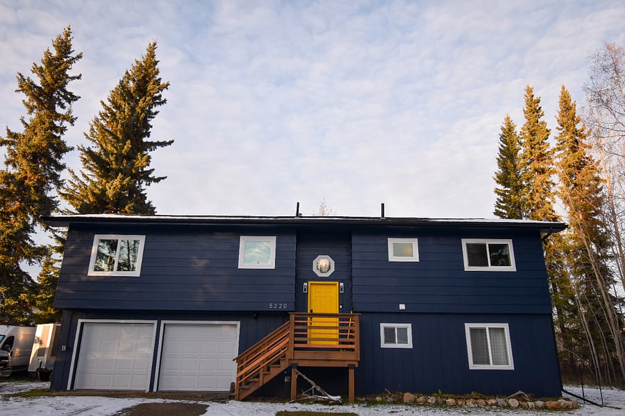 Parking is right next to the entryway stairs, with space for 2+ vehicles and plugs for winter-ready vehicles. Enter easily with the front door keypad or skip the stairs and enter through the garage.