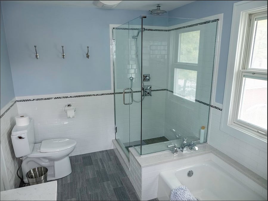 Bathroom 1 on 2nd floor with three of the bedrooms