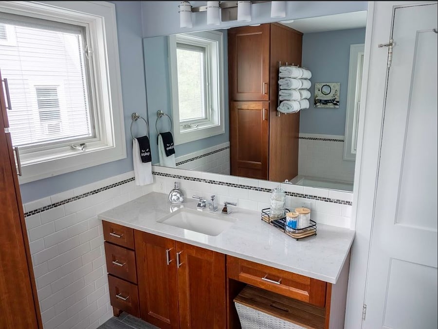 Bathroom 1 on 2nd floor with three of the bedrooms