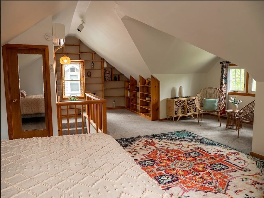 The Boho Sky Loft  a spacious, private top-floor retreat
