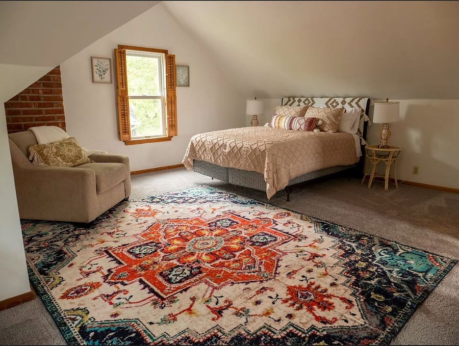 The Boho Sky Loft  a spacious, private top-floor retreat