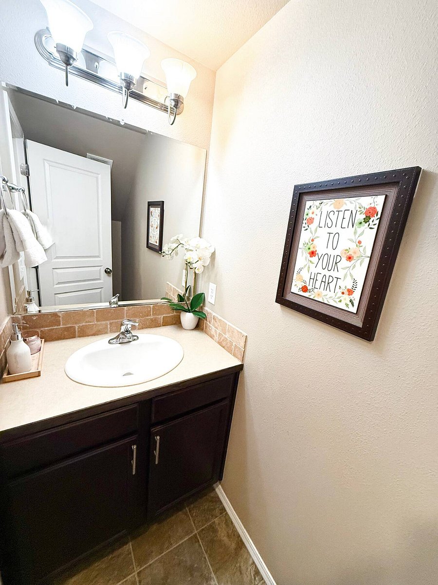 half bathroom downstairs