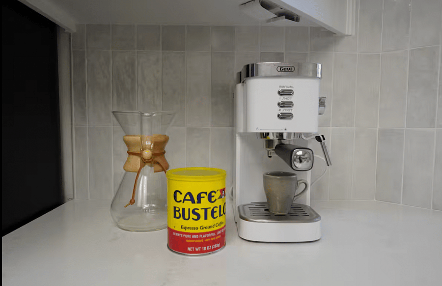 Enjoy coffee your way espresso machine, Chemex, and French press are all available for your use