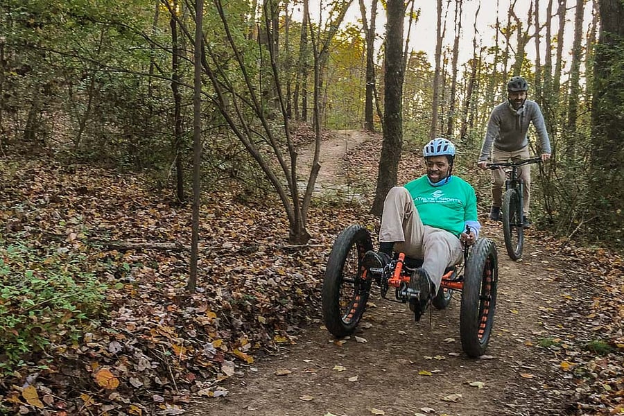 Sharps Ridge Trailhead - Bike Trails