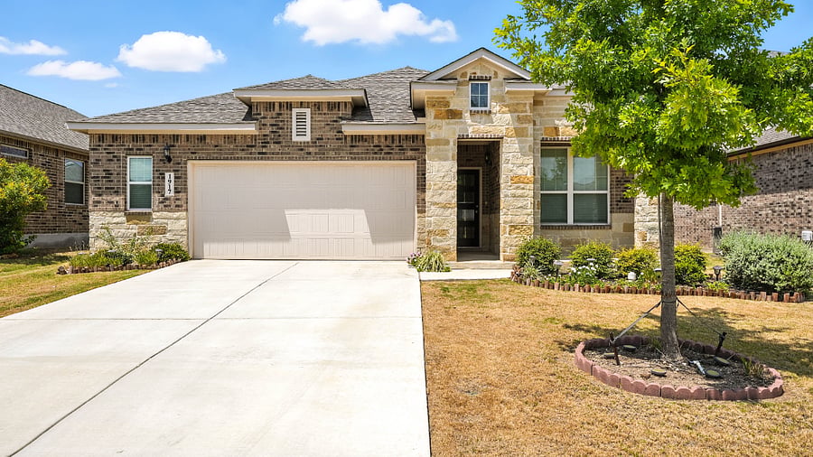 Welcome to this bright and inviting single-story home in New Braunfels, tucked into a friendly neighborhood thats perfect for settling in and staying awhile.
