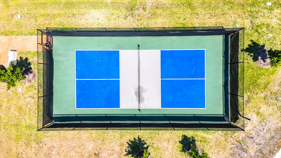Community pickleball/tennis court just down the way, adding a fun, active option right in the neighborhood.