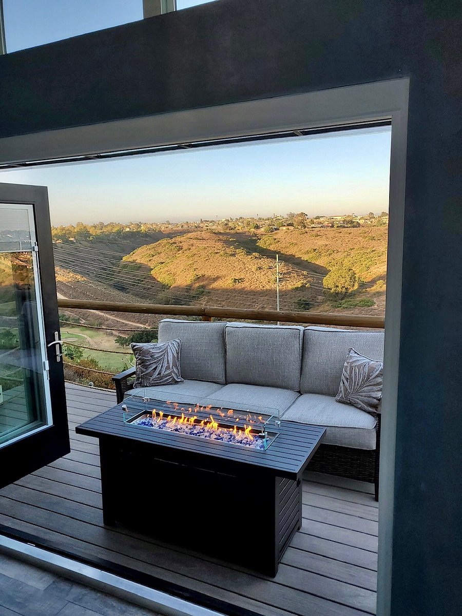 Triple bifold doors to open to the amazing views of our very quiet canyon