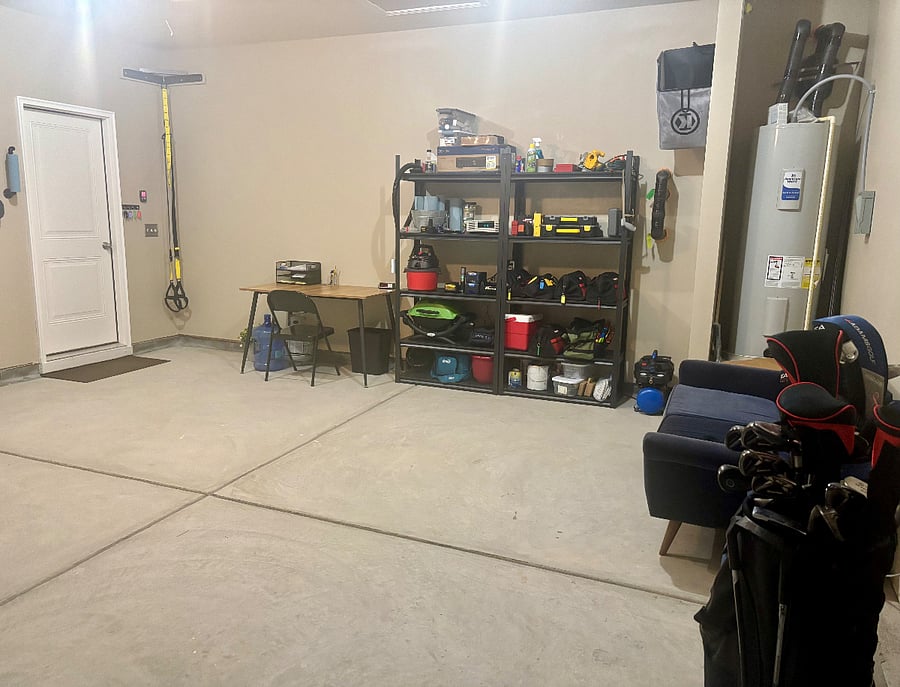 We have a TRX hanging in the garage you are allowed to use. There are ample tools in the tool bag, a cooler, ladder, shop vac, etc. supplied if needed.