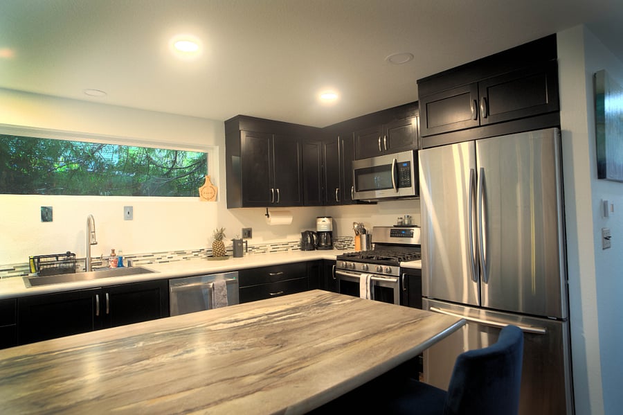 Upstairs kitchen (shared space)