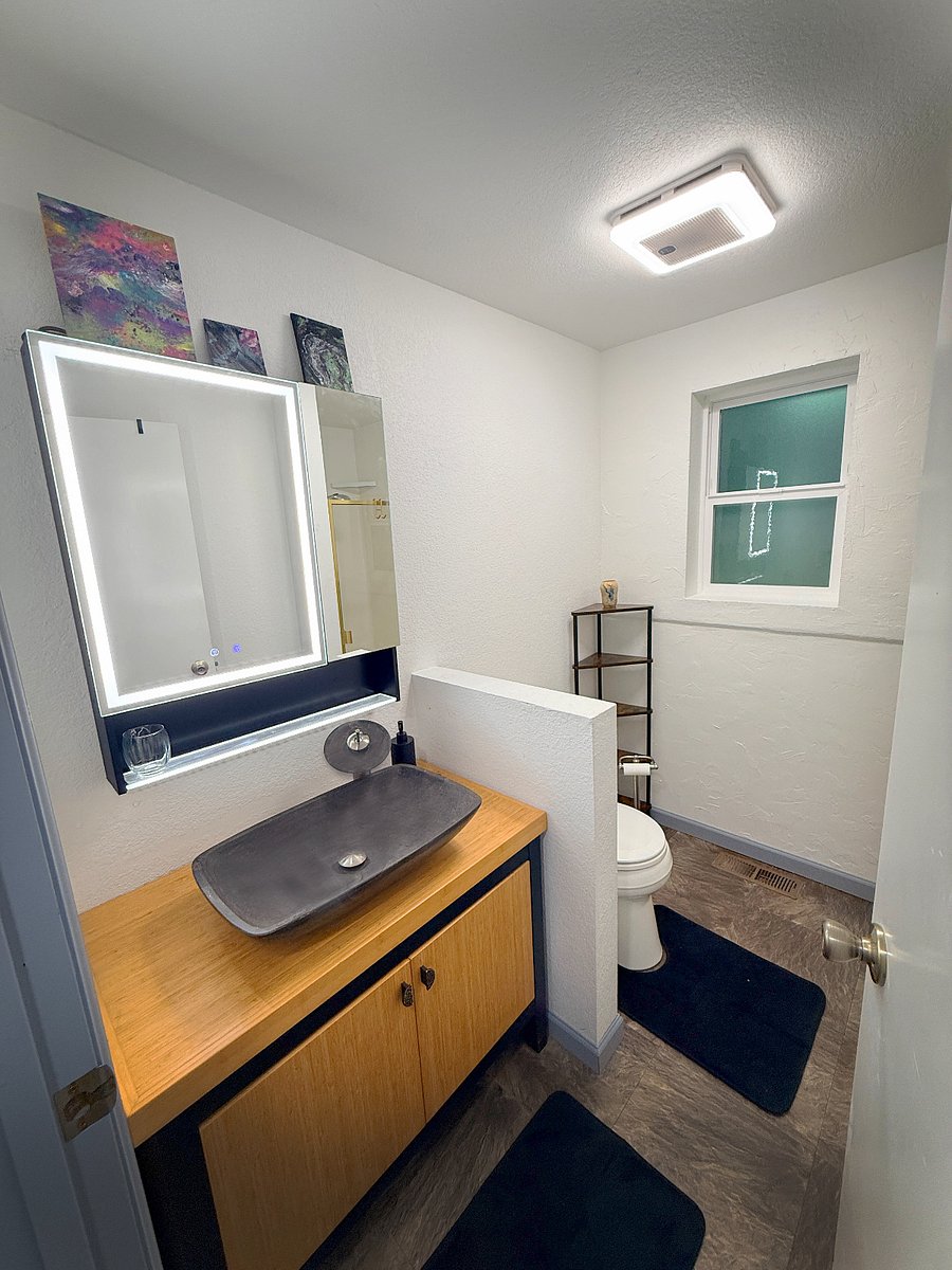 Upstairs private bathroom
