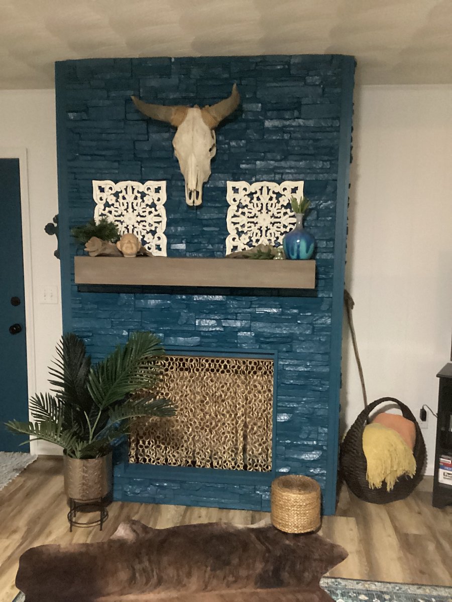 Boho Living Room/Side Entrance.