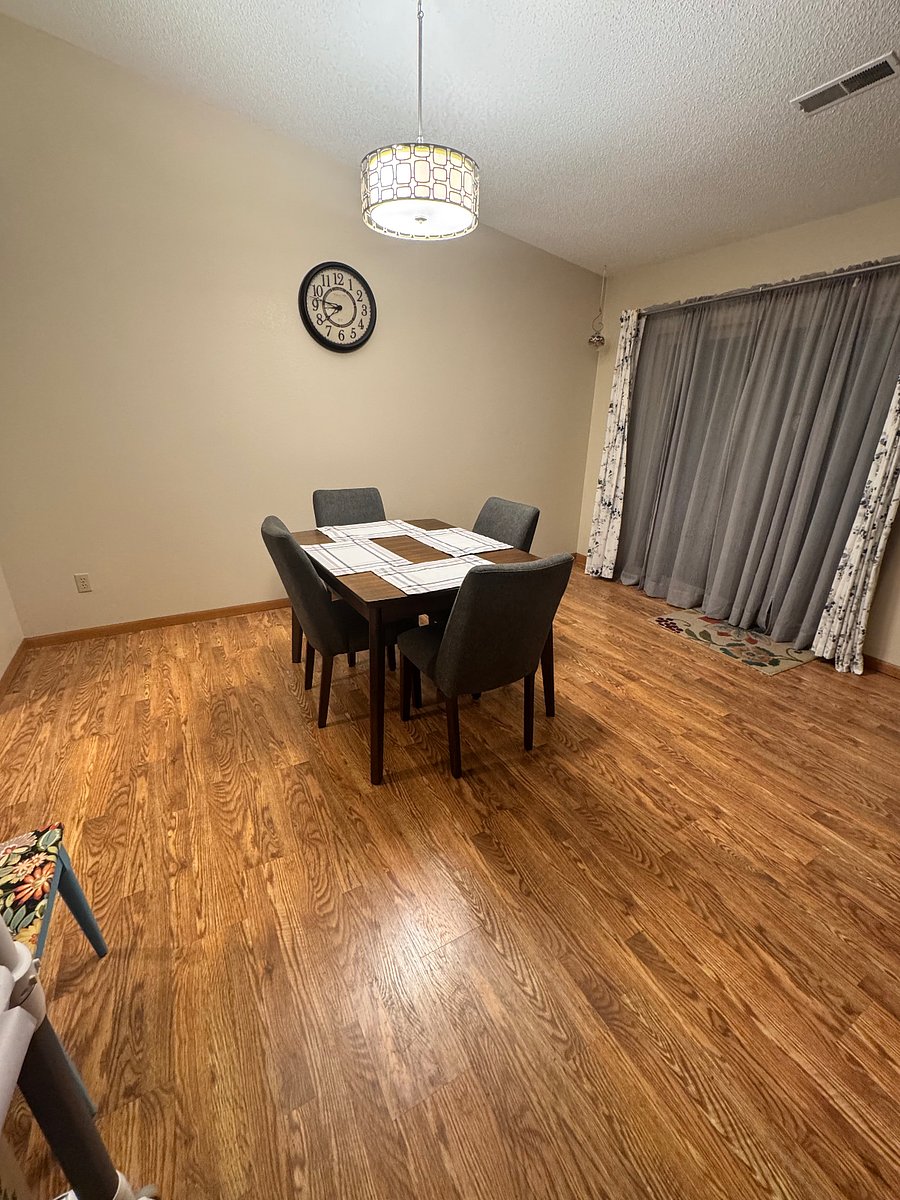 Will be a different kitchen table, not the one shown.