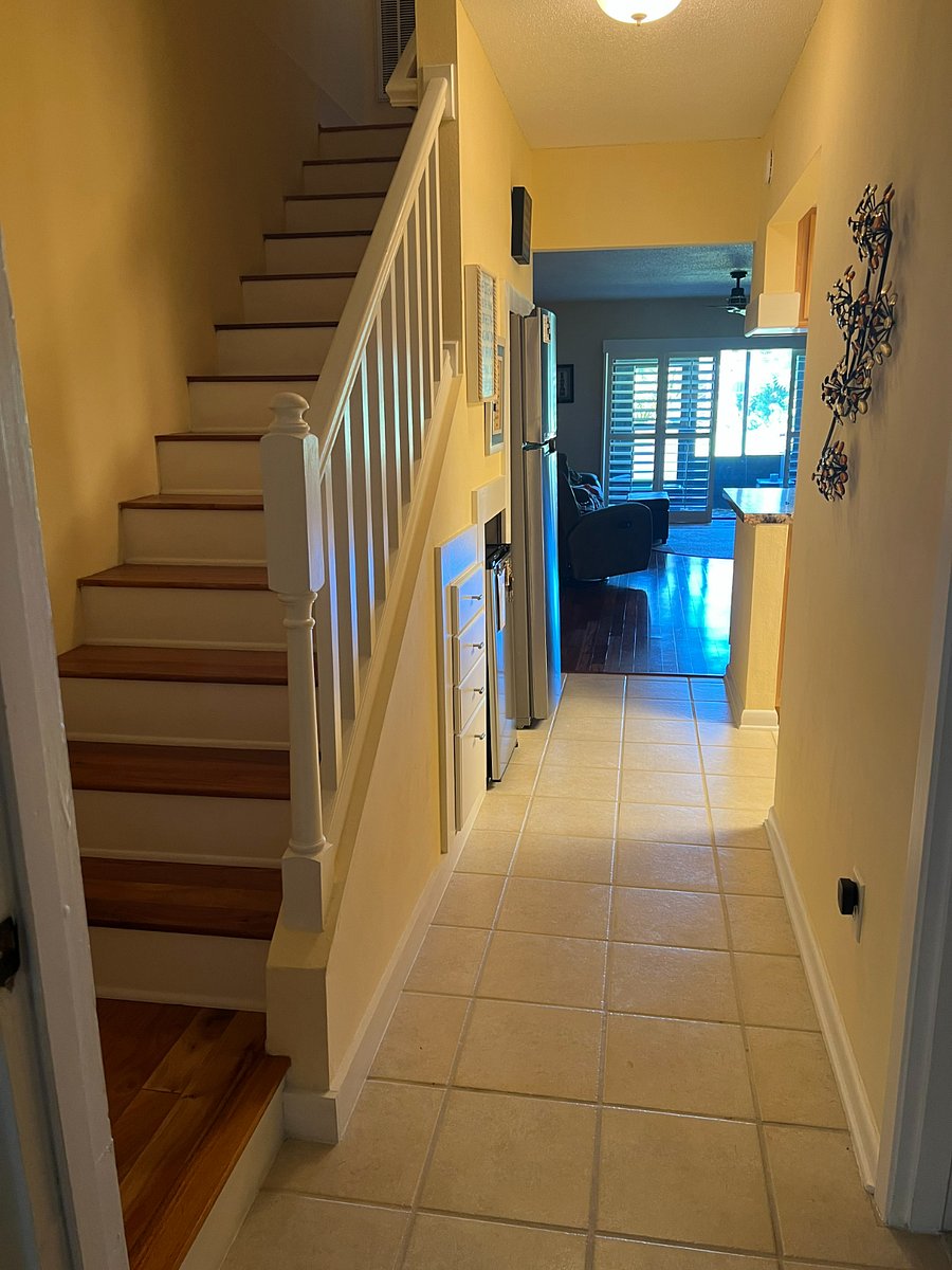 Entrance stairs
