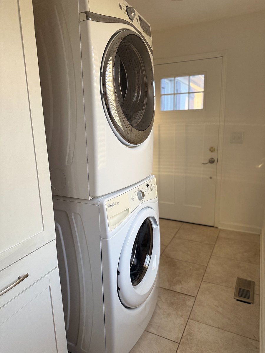 Washer and dryer