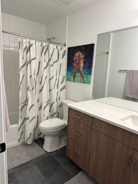 Upstairs bathroom