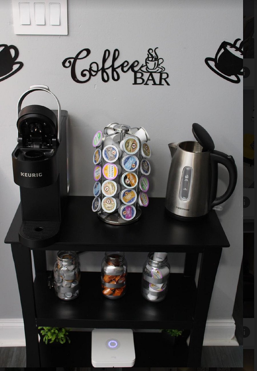 Coffee tea station