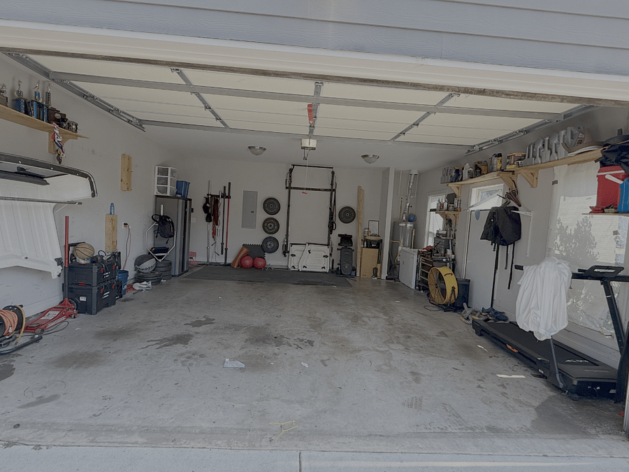 Garage and Workout equipment