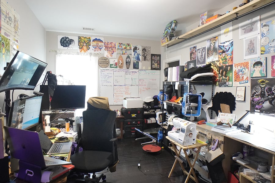 Third Room Office. Will be cleared out before move in