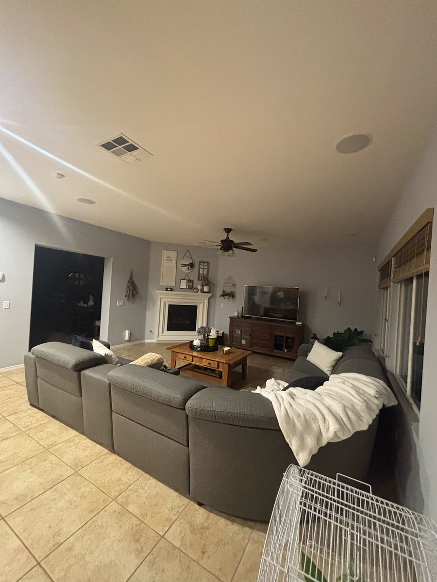 downstairs living room (shared)