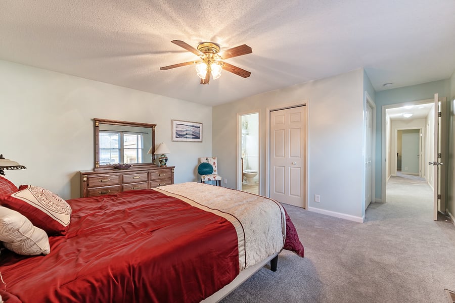 Primary bedroom suite