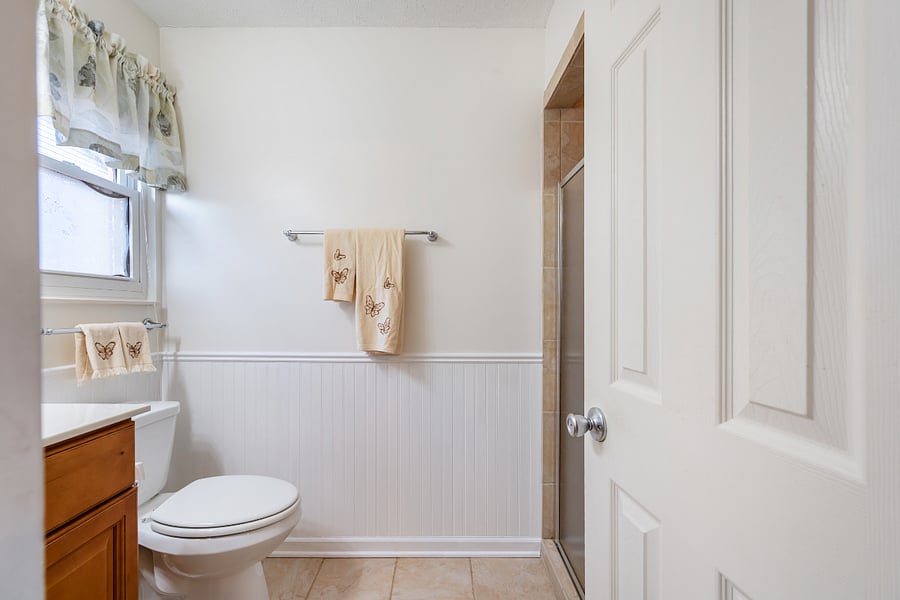Primary bedroom private shower