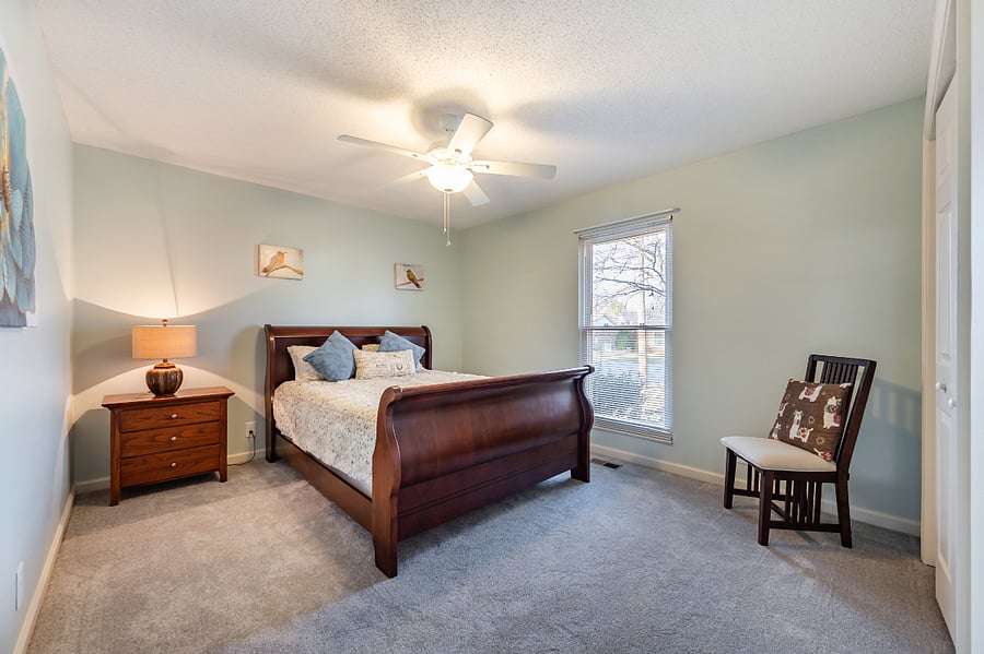 Bedroom #3 with queen bed