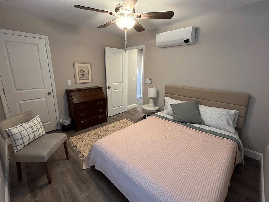 Second Bedroom with a small desk for a work space