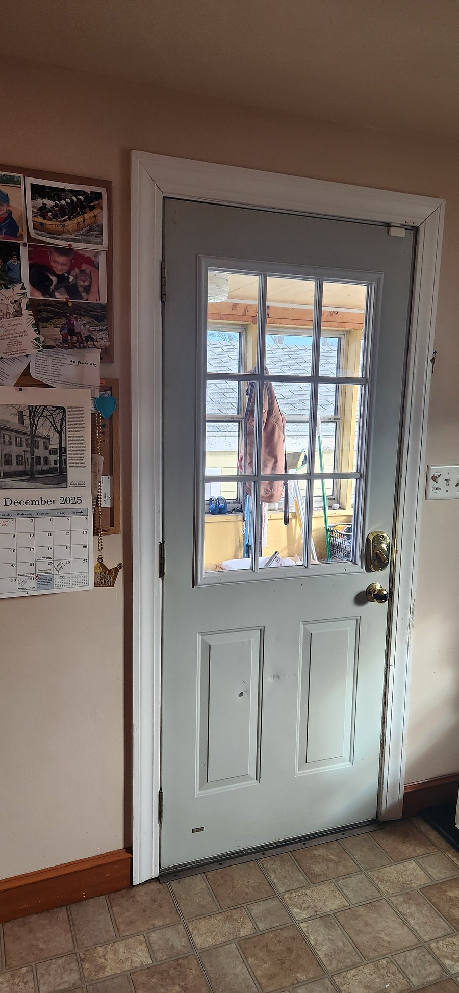 Side door entrance