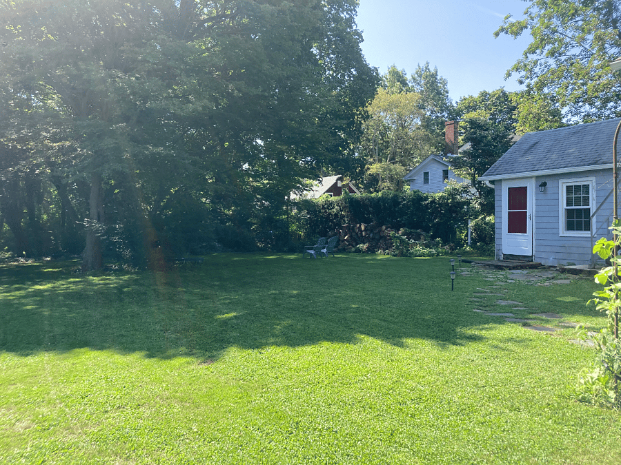 Shared backyard