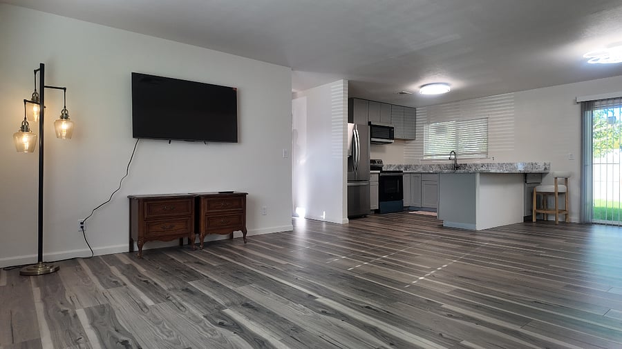 Living room & Kitchen