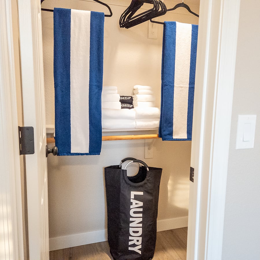 Walk-in Closets All rooms have walk-in closets and offer ample space. Unpack and relax!