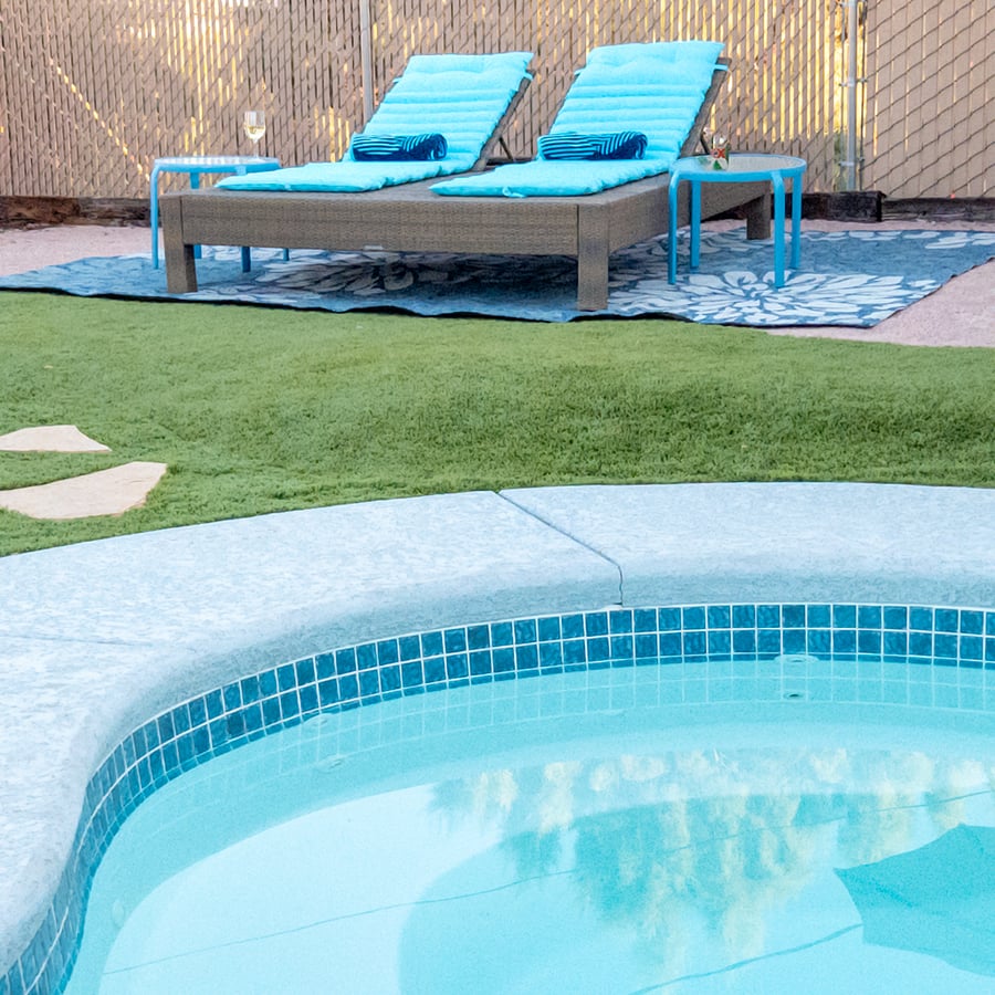 Soak Up Some Rays: Lounge side by side with each other while enjoying a coffee or tea by the cocktail pool before exploring Lake Havasu.