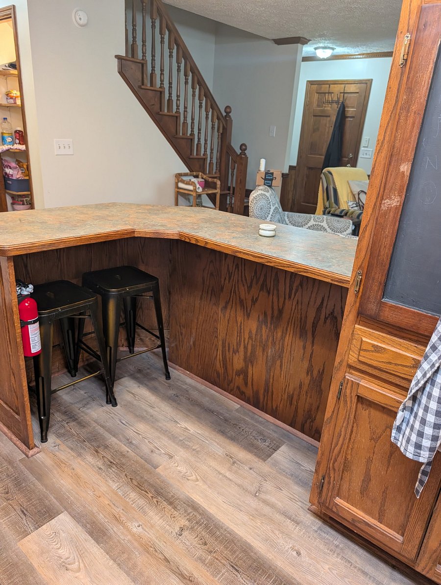 Safety is a big consideration. Smoke and CO detectors are throughout the house and a fire extinguisher is within reach in the kitchen. Deadbolts are on the exterior doors and on the private bedrooms.