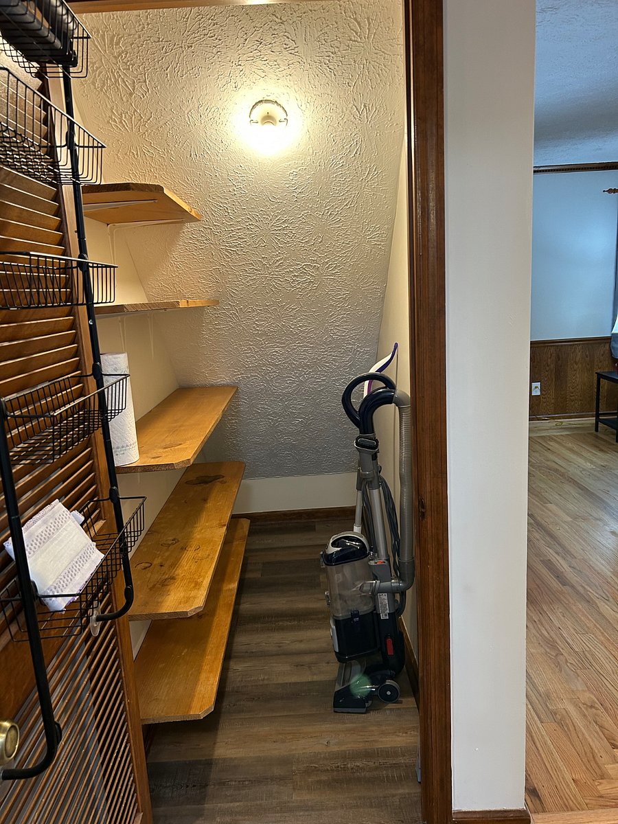 Shared Space: Large pantry allows room to keep your groceries separate