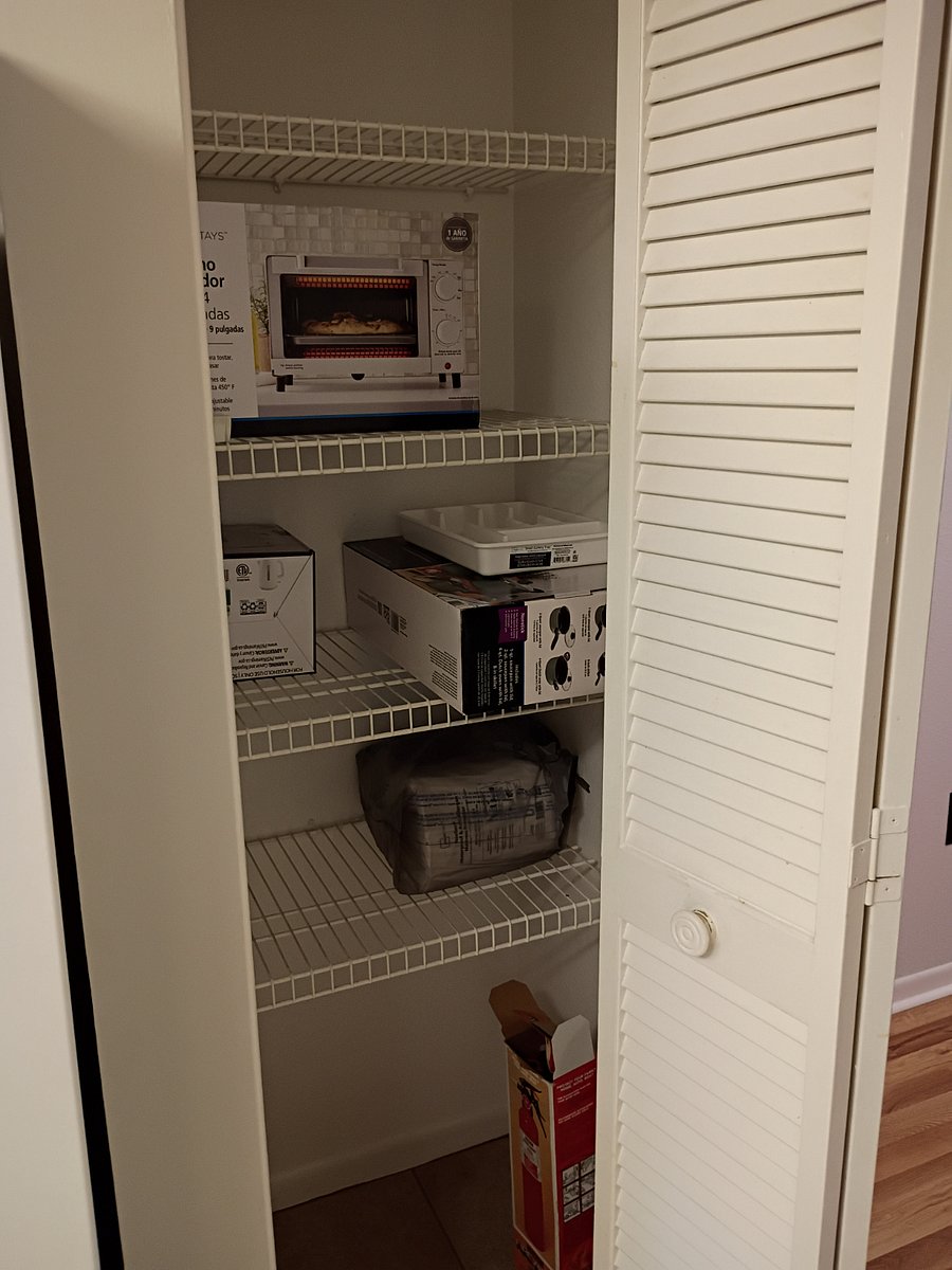 pantry in kitchen